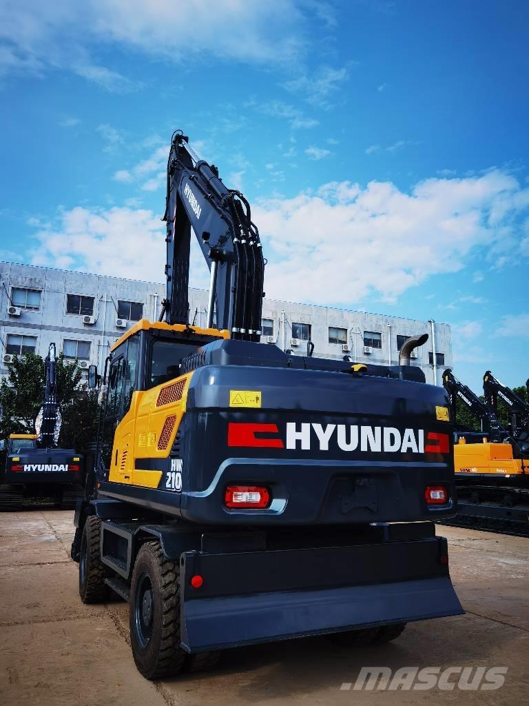 Hyundai 210 W-9 Gravemaskiner på hjul