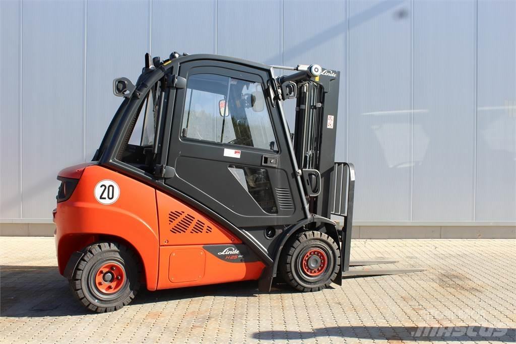 Linde H25D Diesel gaffeltrucks