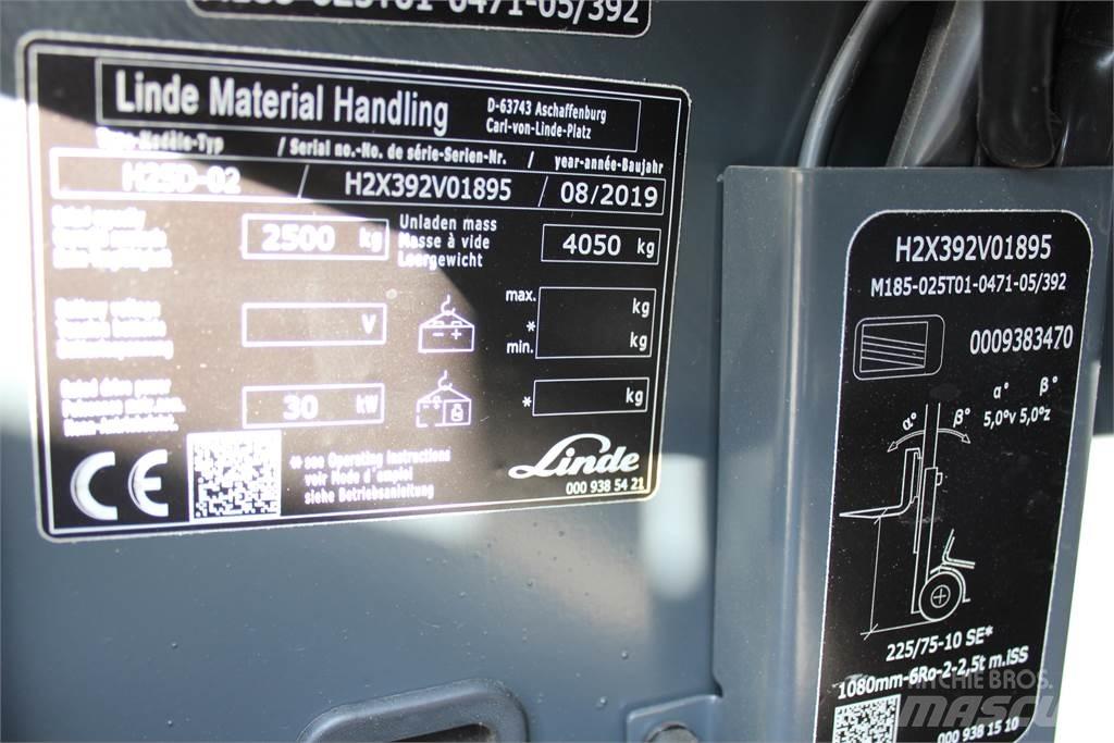 Linde H25D Diesel gaffeltrucks