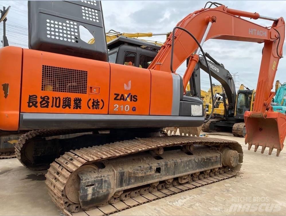 Hitachi zx210 Gravemaskiner på larvebånd