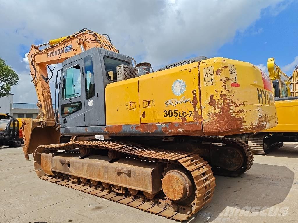 Hyundai R305LC-7 Gravemaskiner på larvebånd