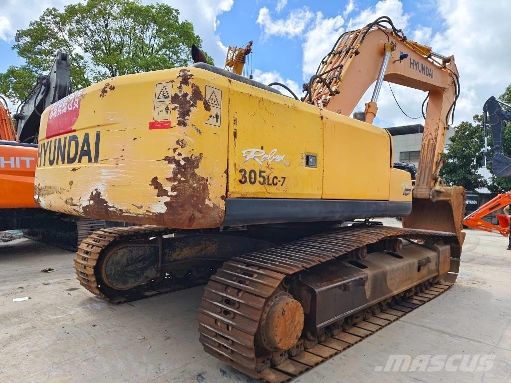 Hyundai R305LC-7 Gravemaskiner på larvebånd