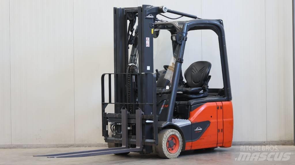 Linde E 14-02 El gaffeltrucks