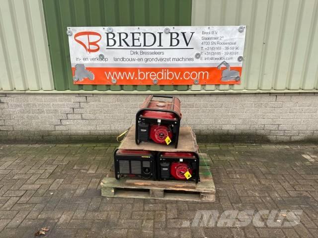 Honda OHV 6.5 KVA Benzingeneratorer