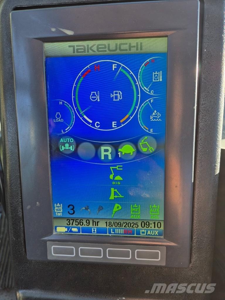 Takeuchi TB 295 W Gravemaskiner på hjul