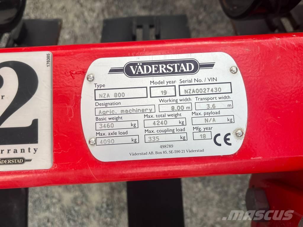 Väderstad NZA800 Harver