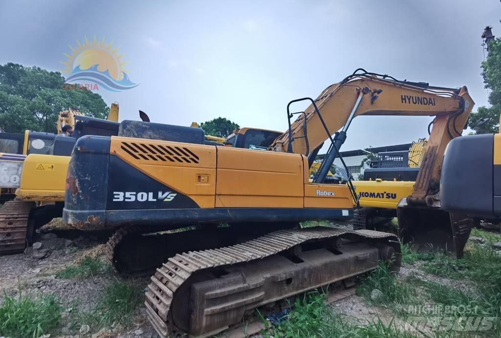 Hyundai R350LVS Gravemaskiner på larvebånd