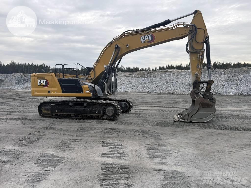 CAT 340 Gravemaskiner på larvebånd