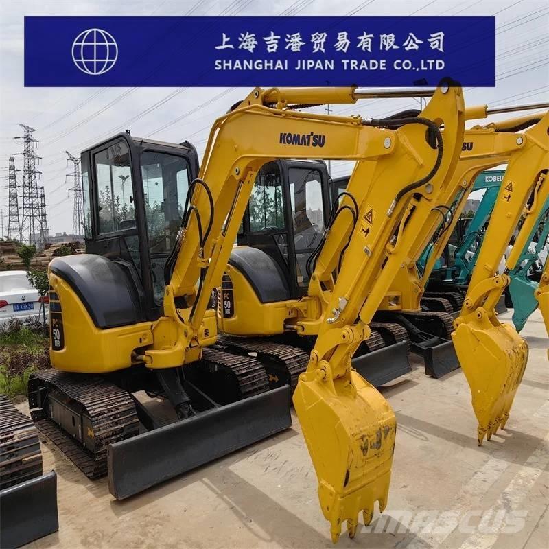 Komatsu PC 50 Minigravemaskiner