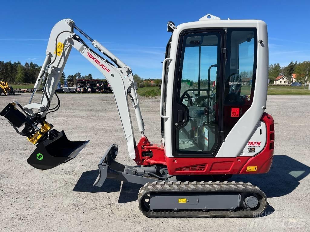 Takeuchi TB 216 A Minigravemaskiner