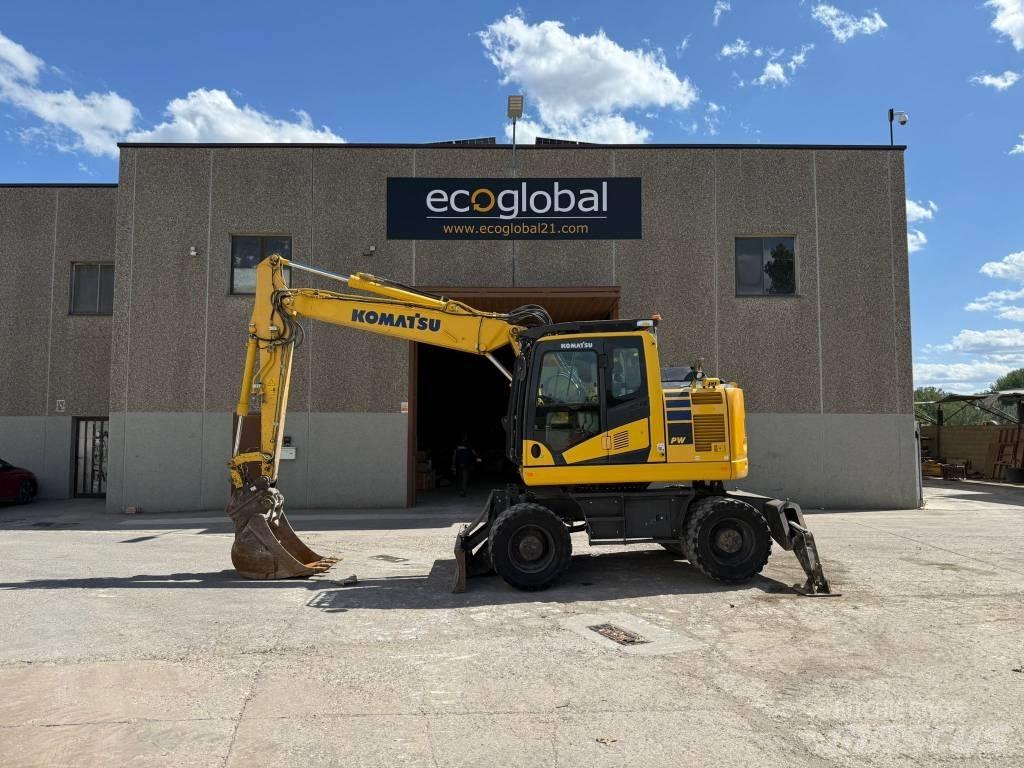 Komatsu PW 148-11 Gravemaskiner på hjul