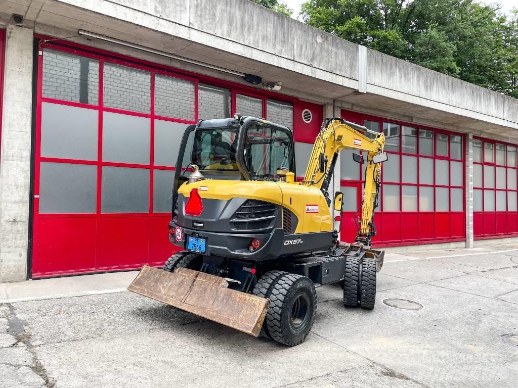Doosan DX 57 W-5 Gravemaskiner på hjul