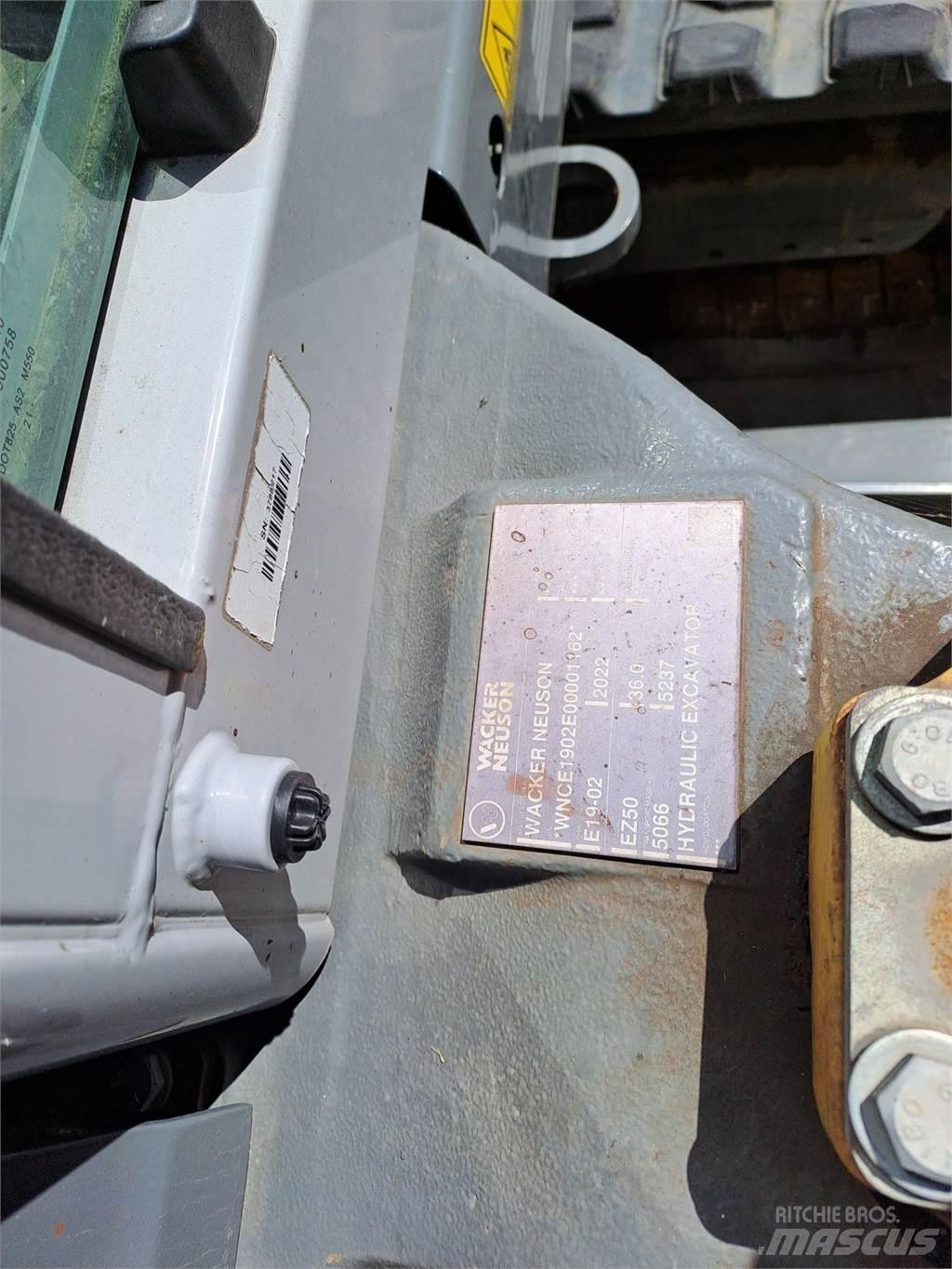 Wacker Neuson EZ50 Gravemaskiner på larvebånd