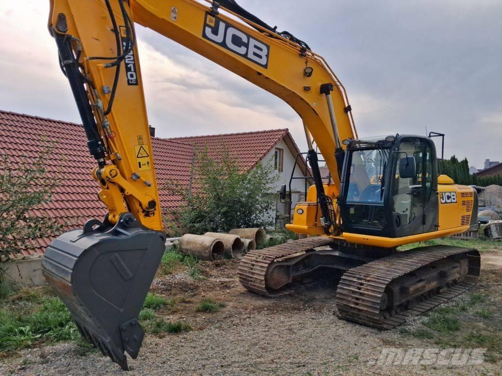 JCB JS210LC T4F Gravemaskiner på larvebånd
