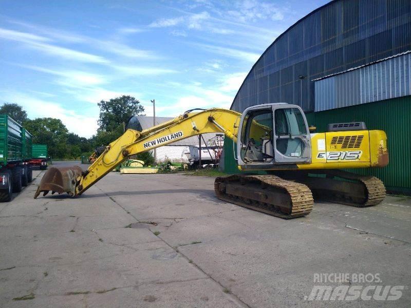 New Holland E 215 Gravemaskiner på larvebånd
