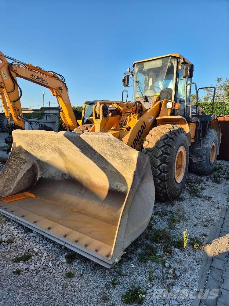 Hyundai HL 760-7 A Læssemaskiner på hjul