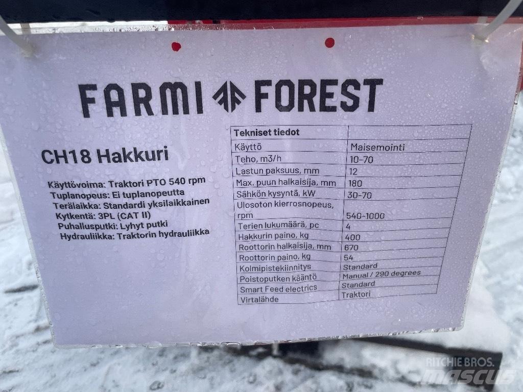 Farmi Forest CH18 Flishuggere / neddelere
