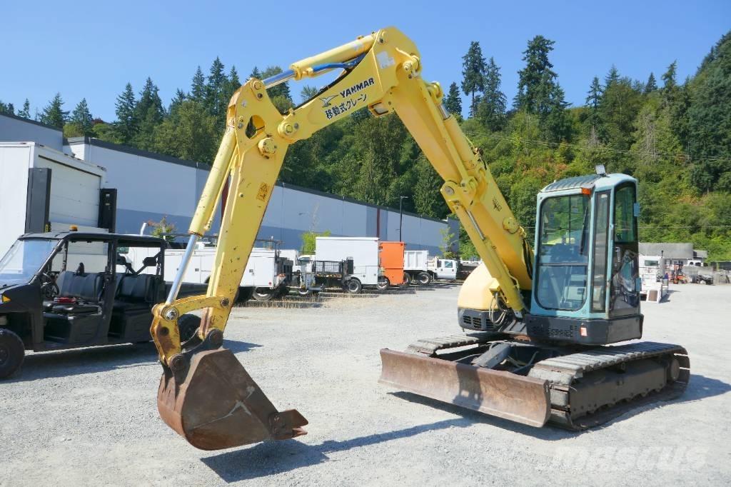 Yanmar B 7-5 A Gravemaskiner på larvebånd