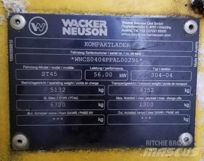 Wacker Neuson ST45 Larvebåndslæssere