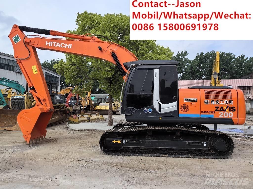Hitachi ZX 200 Gravemaskiner på larvebånd