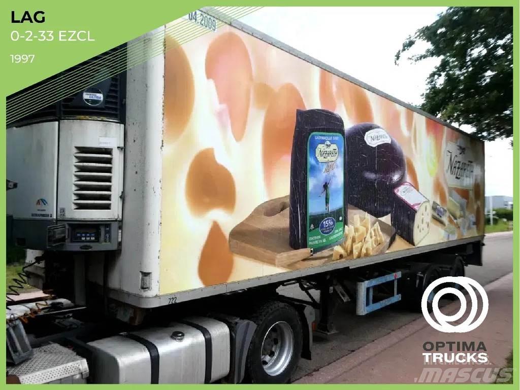 LAG O-2-33 EZCL Semi-trailer med Kølefunktion