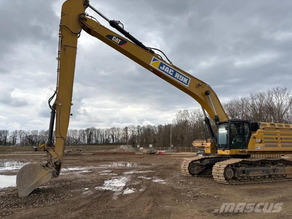 CAT 374 Long-reach Gravemaskiner med lang gravebom