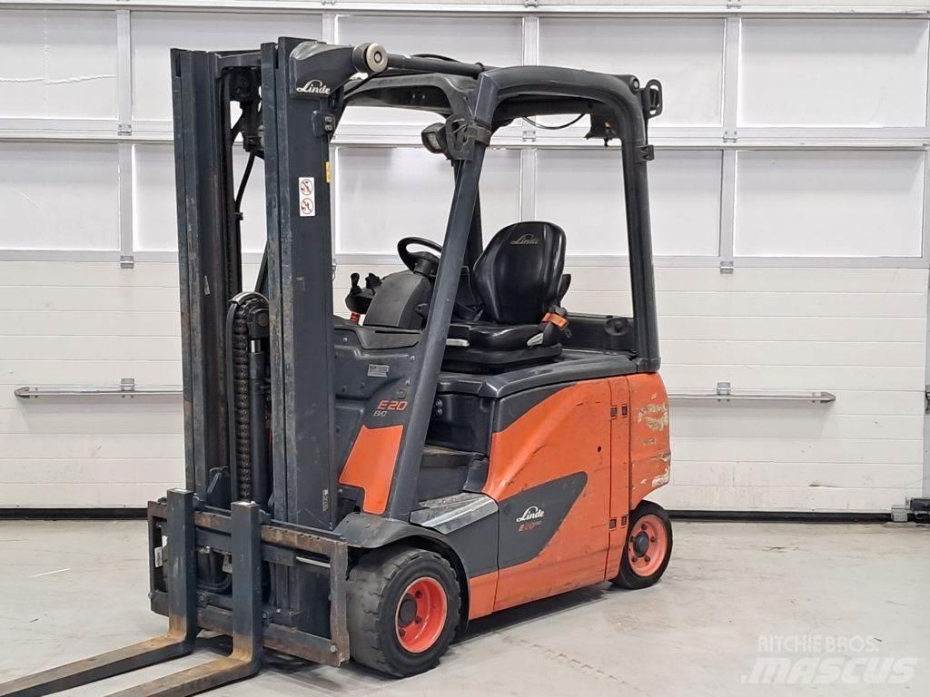 Linde E20PH-02 El gaffeltrucks