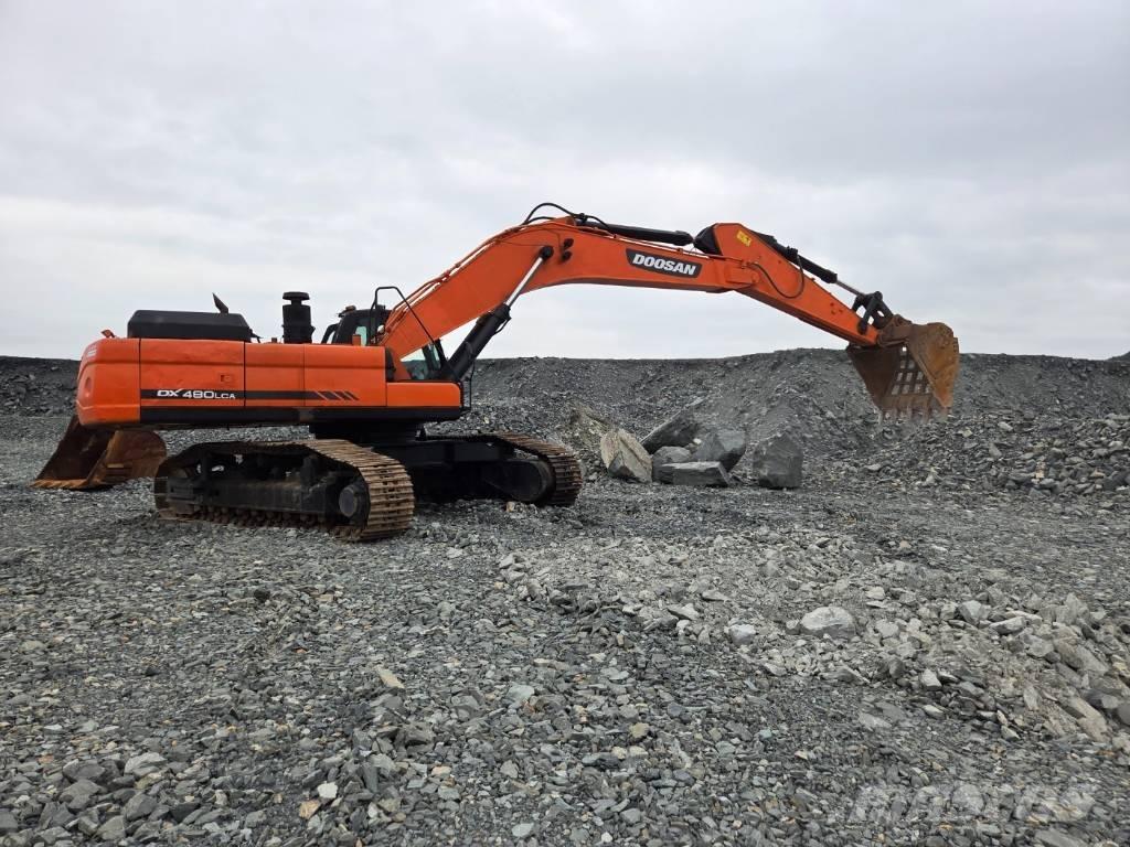 Doosan DX 480 LCA Gravemaskiner på larvebånd
