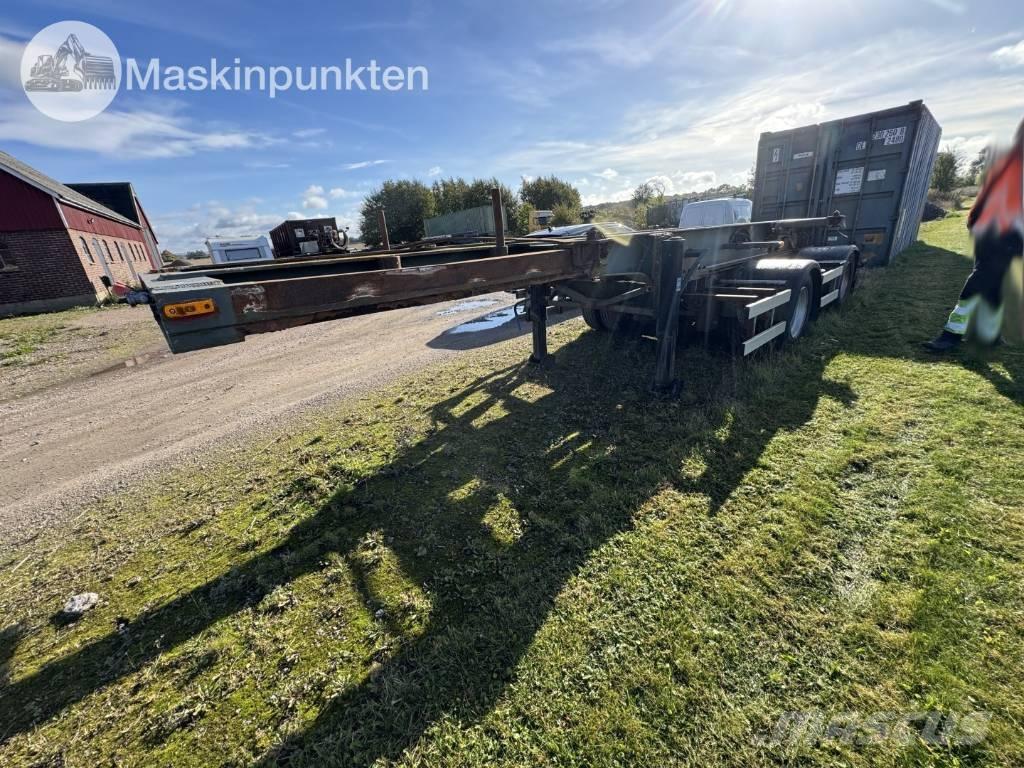 KT Tjörn Linktrailer Semi-trailer med containerramme