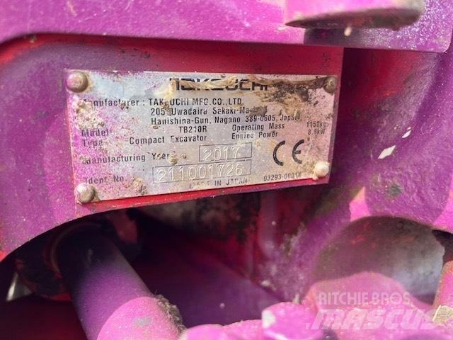 Takeuchi TB 210 Minigravemaskiner