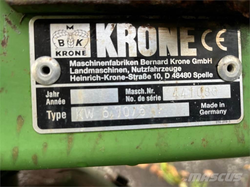 Krone KW 6.70/6 River og høvendere