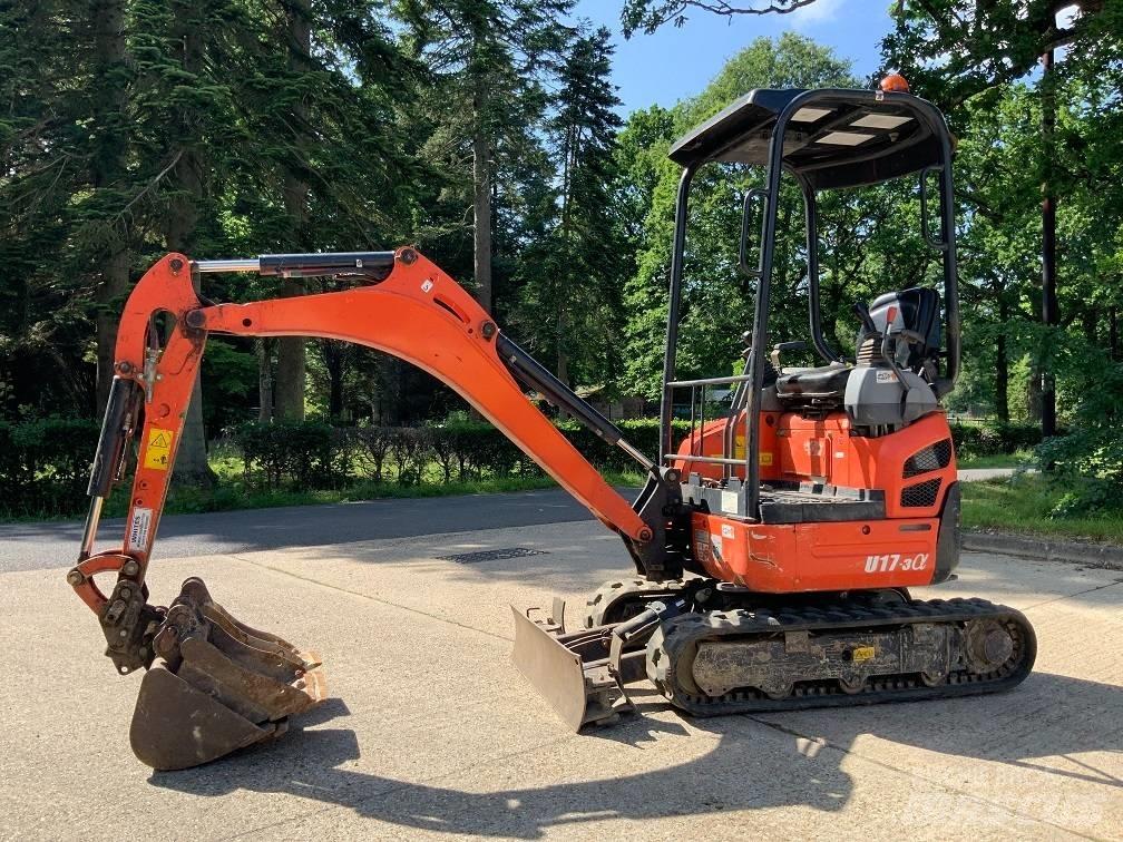 Kubota U 17-3 Minigravemaskiner