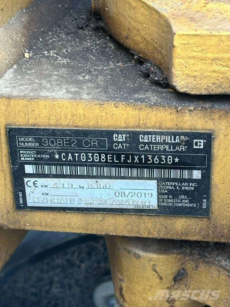 CAT 308 E 2 CR Midi-gravemaskiner 7t - 12t