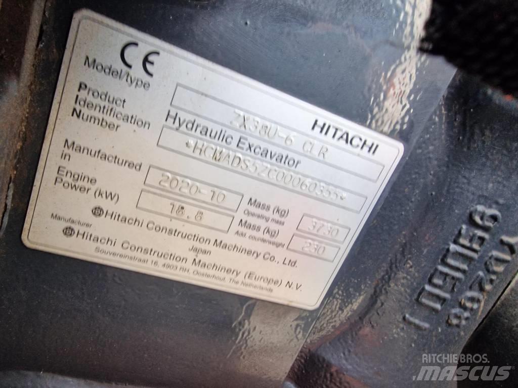 Hitachi ZX38U-6 Minigravemaskiner