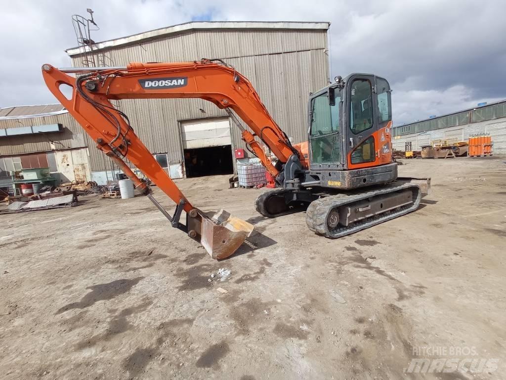 Doosan DX 85 R-3 Midi-gravemaskiner 7t - 12t