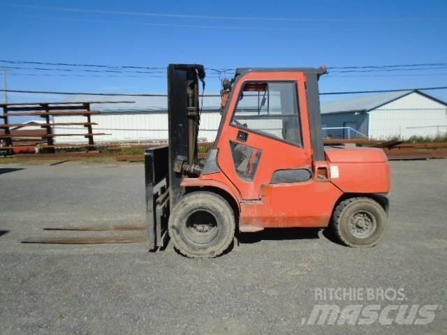 Toyota 7 FDU 45 Terrængående gaffeltruck