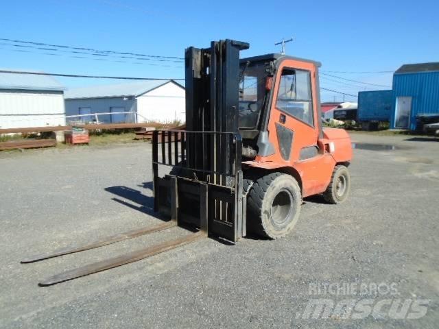 Toyota 7 FDU 45 Terrængående gaffeltruck