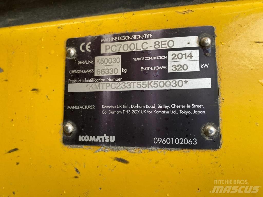 Komatsu PC 700-8EO Gravemaskiner på larvebånd
