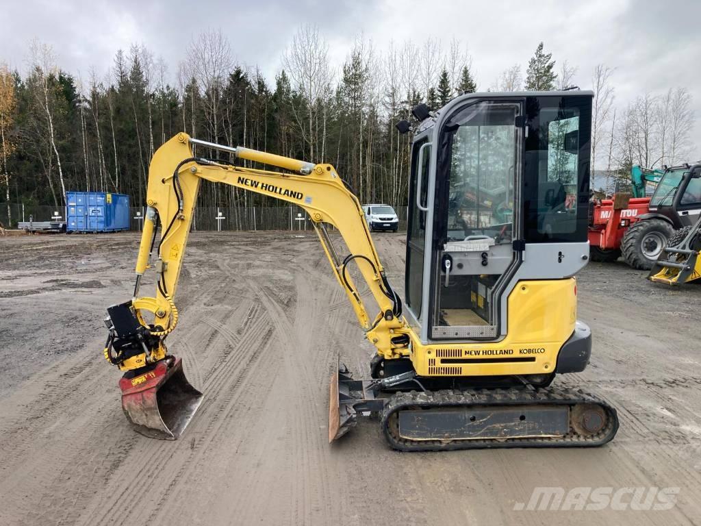 New Holland E 18 SR Minigravemaskiner