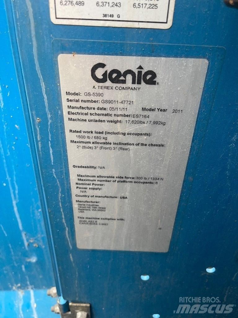 Genie GS 5390 Saxlifte