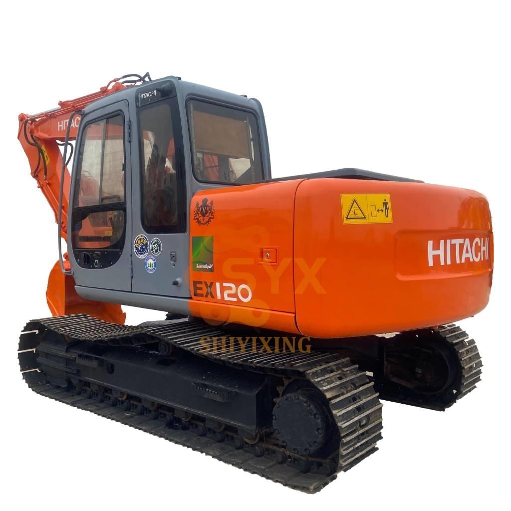 Hitachi EX 120 Gravemaskiner på larvebånd
