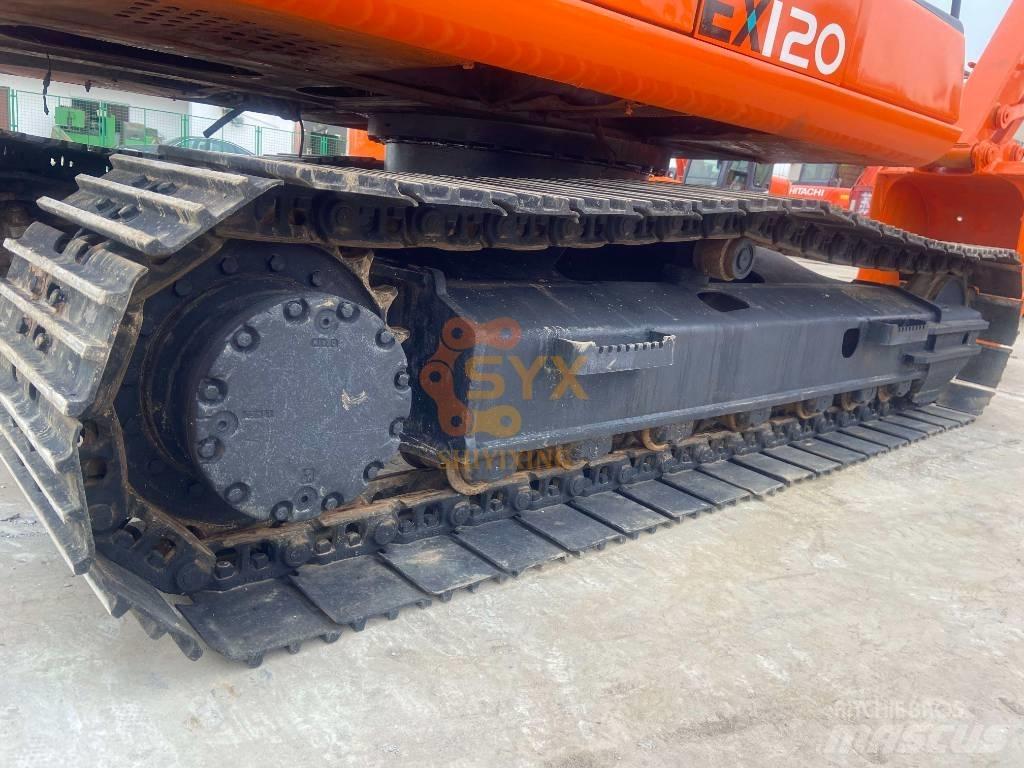 Hitachi EX 120 Gravemaskiner på larvebånd