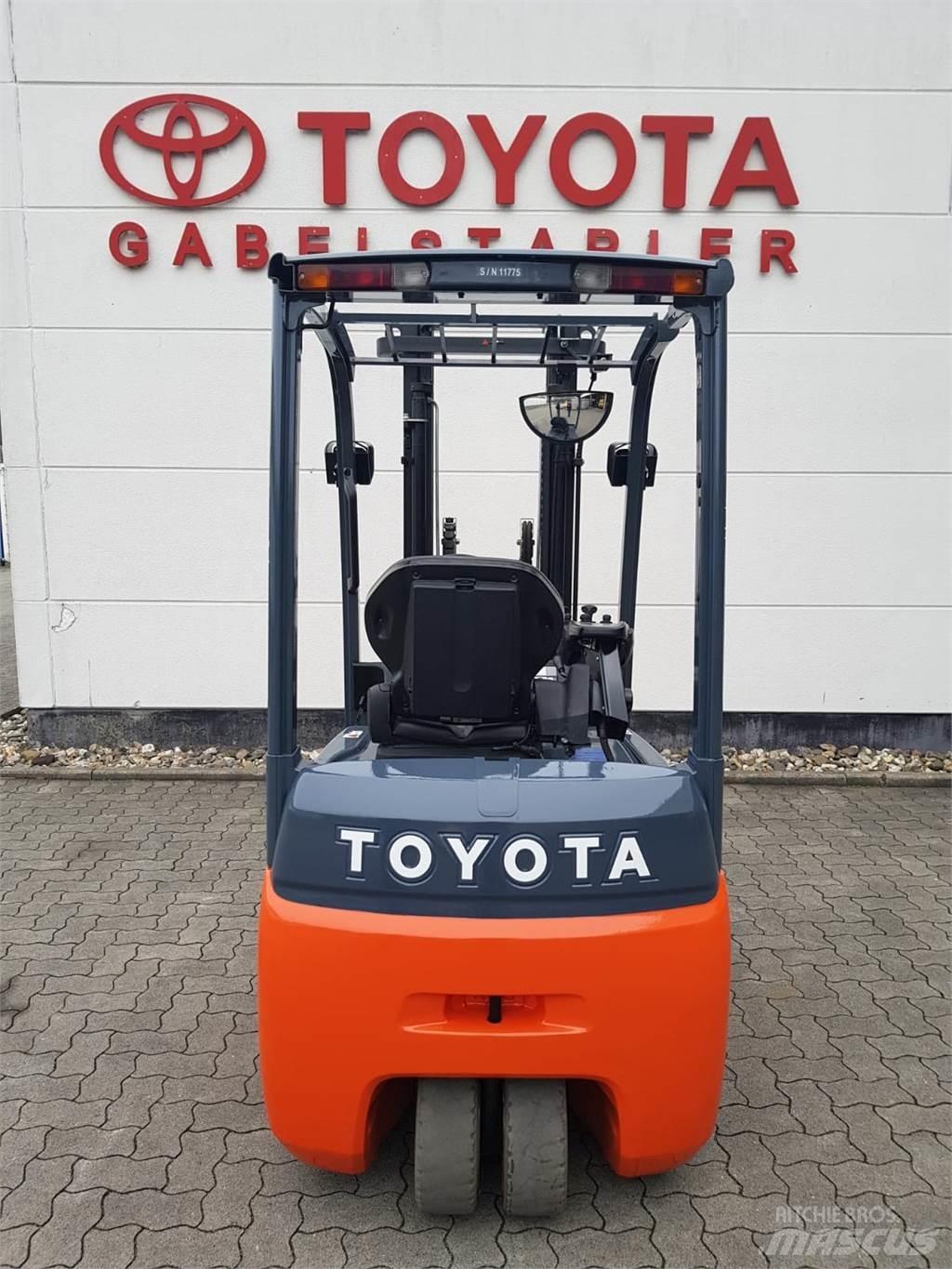 Toyota 8FBEKT18 El gaffeltrucks