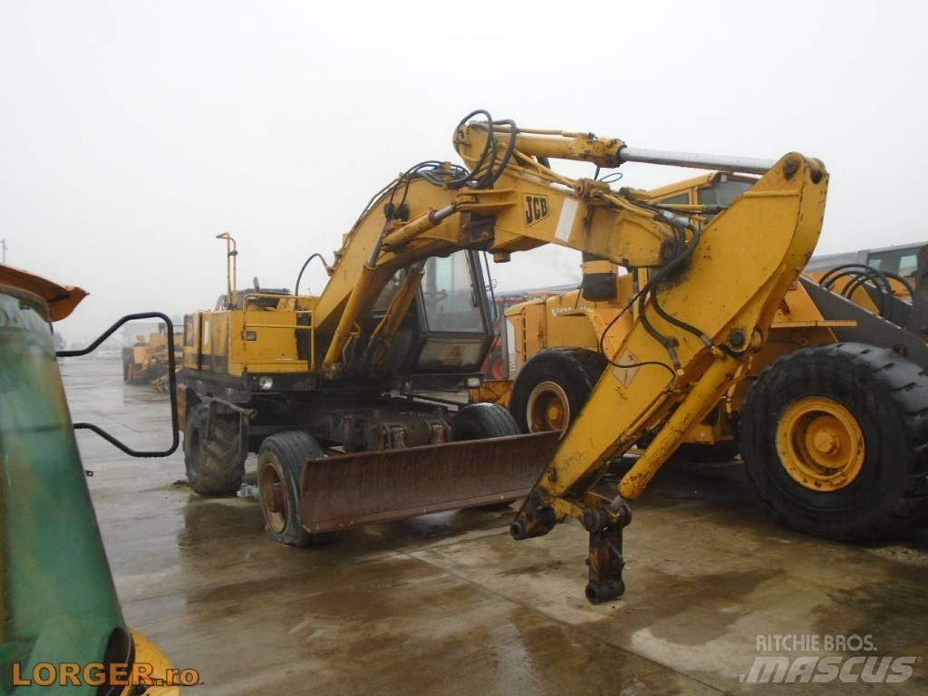 JCB JS 130 W Gravemaskiner på hjul