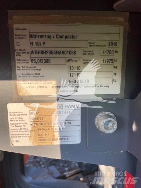 Hamm H10iP Enkelt tromle