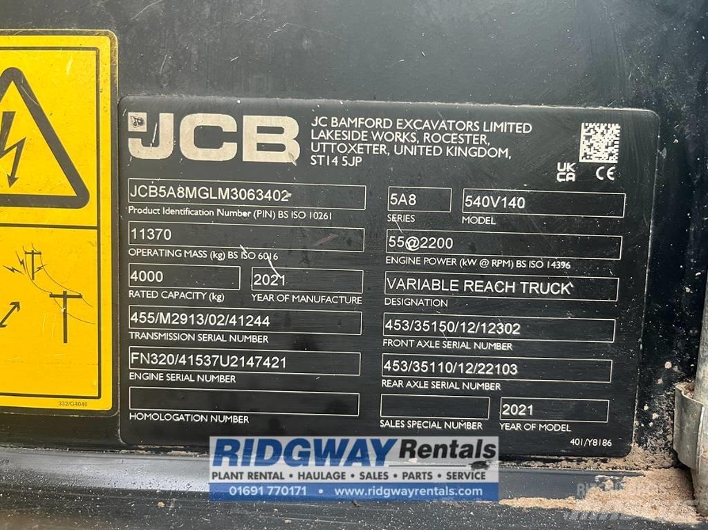 JCB 540-140 Teleskoplæssere