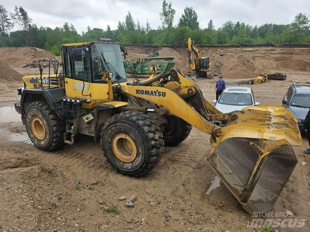 Komatsu WA 470 Læssemaskiner på hjul