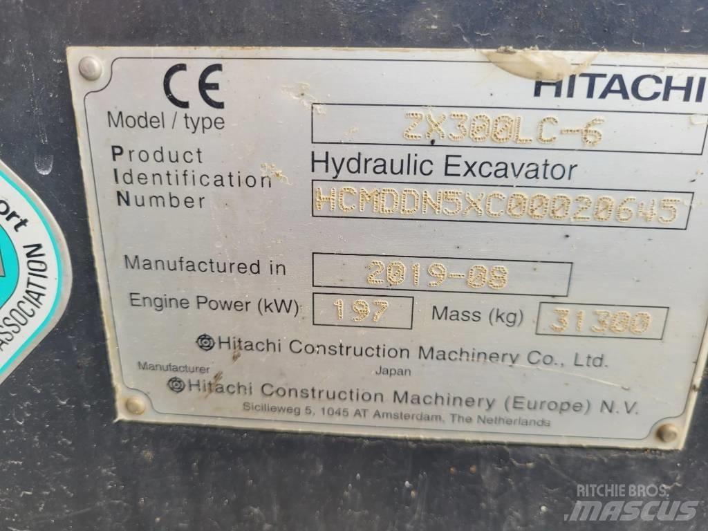 Hitachi ZX 300LC6 Gravemaskiner på larvebånd