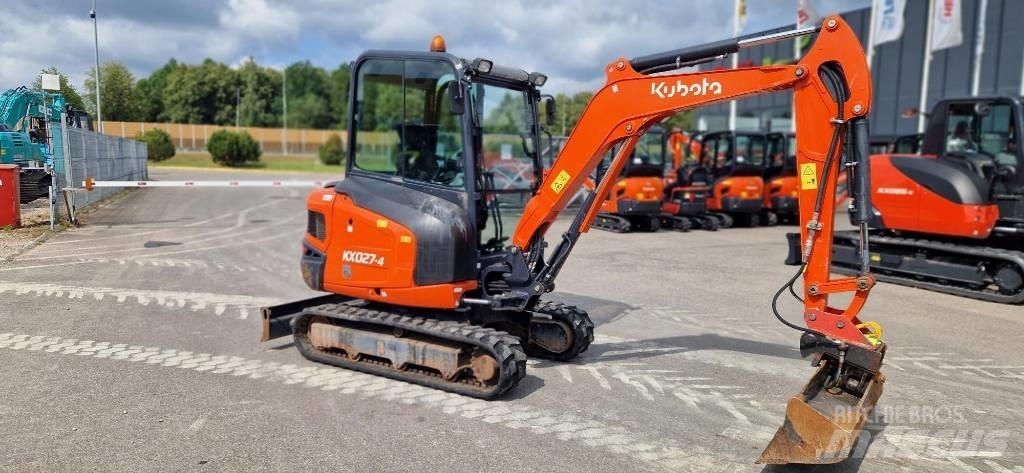 Kubota KX 027 Minigravemaskiner