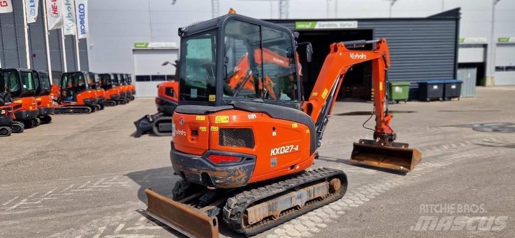 Kubota KX 027 Minigravemaskiner